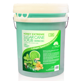 La Palm Sugar Cane Scrub 5 Gallon - Spearmint Eucalyptus