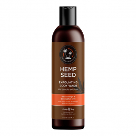 Earthly Body Hemp Seed Body Wash 8oz Orange &Eu. Oil HSBW008