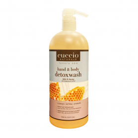 Cuccio Hand & Body Detoxwash Milk & Honey 32  fl oz CNSC6727