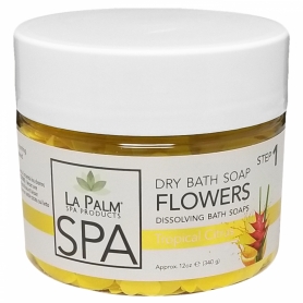 La Palm VolcanoSpa Flower Soap12ozTropical Citrus VS69/04148