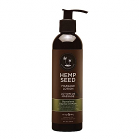 Earthly Body Hemp Seed Massage Lotion 8 oz Guavalava ML068