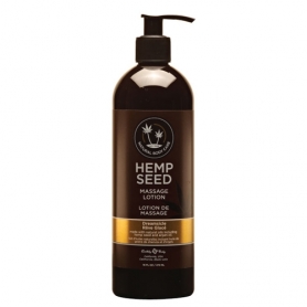 Earthly Body Hemp Seed Massage Lotion Dreamsicle 16 oz 02179