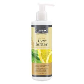 Cuccio Lyte Butter 8 oz - White Limetta & Aloe 3280/CNSC2025