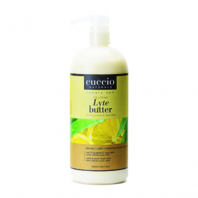 Cuccio Non-Oily Lyte Butter 32 oz White Limetta &Aloe 3416-C