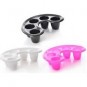 Soft Plastic 5 Finger Manicure Bowl - Black MB310-BK