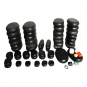 Berkeley Polished Black Massage Stone 64PC Set MS164BK