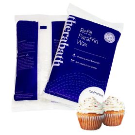 Therabath Refill Paraffin Wax Vanilla Cupcake 1 lb 00137