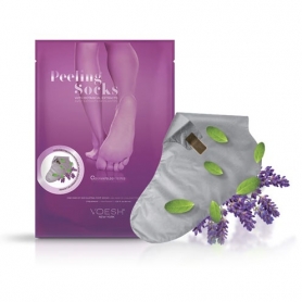 Voesh Peeling Socks W/Botanical Extracts VFP101LVR/02043