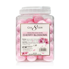 Cre8tion Pedicure Soak Bomb 60 pcs - Cherry Blossoms 19428