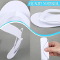 CarePro Disposable Foam Thong Slippers12pairs White 26429