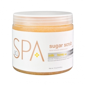 BCL SPA Sugar Scrub 16 oz - Milk+Honey  54102