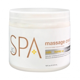 BCL SPA Massage Cream 16 oz - Milk+Honey 54106