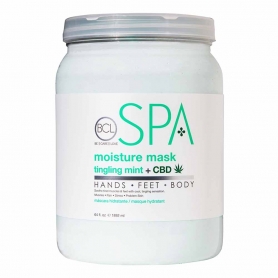 BCL SPA Moisture Mask 64 oz - Tingling Mint + CBD 56100