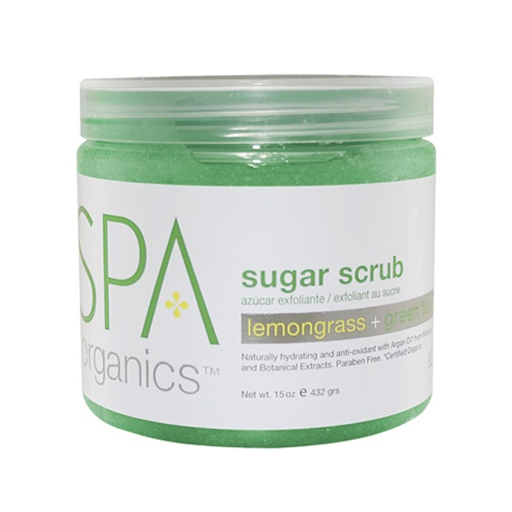 BCL Lemongrass + Green Tea Sugar Scrub (64 oz) - Beauty Depot