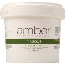 Amber Calming Foot Masque Green Tea&Pepper 64 oz -1/2 Gallon