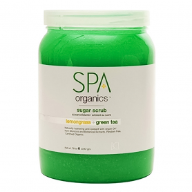 BCL SPA Sugar Scrub 64 oz - Lemongrass+Green Tea 50002