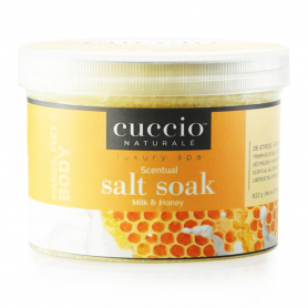 Cuccio Scentual Salt Soak W/Milk&Honey 29 oz/822g 3267-C