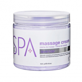 BCL SPA Massage Cream 16 oz - Lavender+Mint 53106