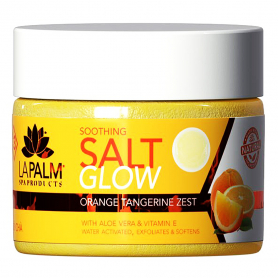 La Palm Salt Glow 12 oz- Orange Tangerine Zest (Yellow)LP167