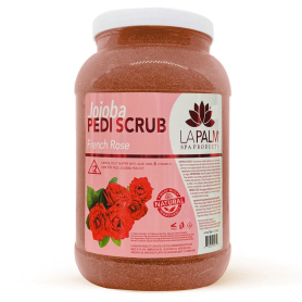 La Palm Jojoba Pedi Scrub 1G - French Rose LP277/01071