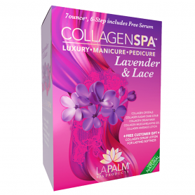 La Palm Collagen Spa 6 Step System Lavender & Lace LP510