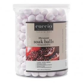 Cuccio Soak Balls 325 ct./975g Pomegranate & Fig CNSP2014