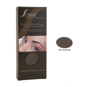 Sorme Always Perfect Brows Shaping Kit 0.12oz- Dark Smoke 36