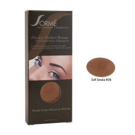 Sorme Always Perfect Brows Shaping Kit 0.12oz -Soft Smoke 38