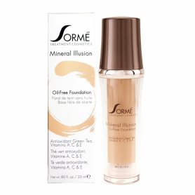 Sorme Mineral Illusion Oil-Free Foundation.8oz-Porcelain 710