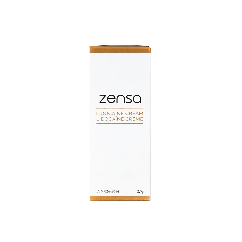 Zensa Lidocaine Cream (Numbing Cream) 2.5 g 62006