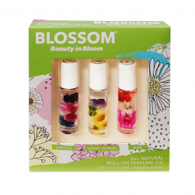 Blossom All Natural Roll-on Perfume Oil Gift Set BLPOSET1