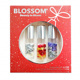 Blossom Roll-On Lip Gloss 3Pcs Gift Set 80501