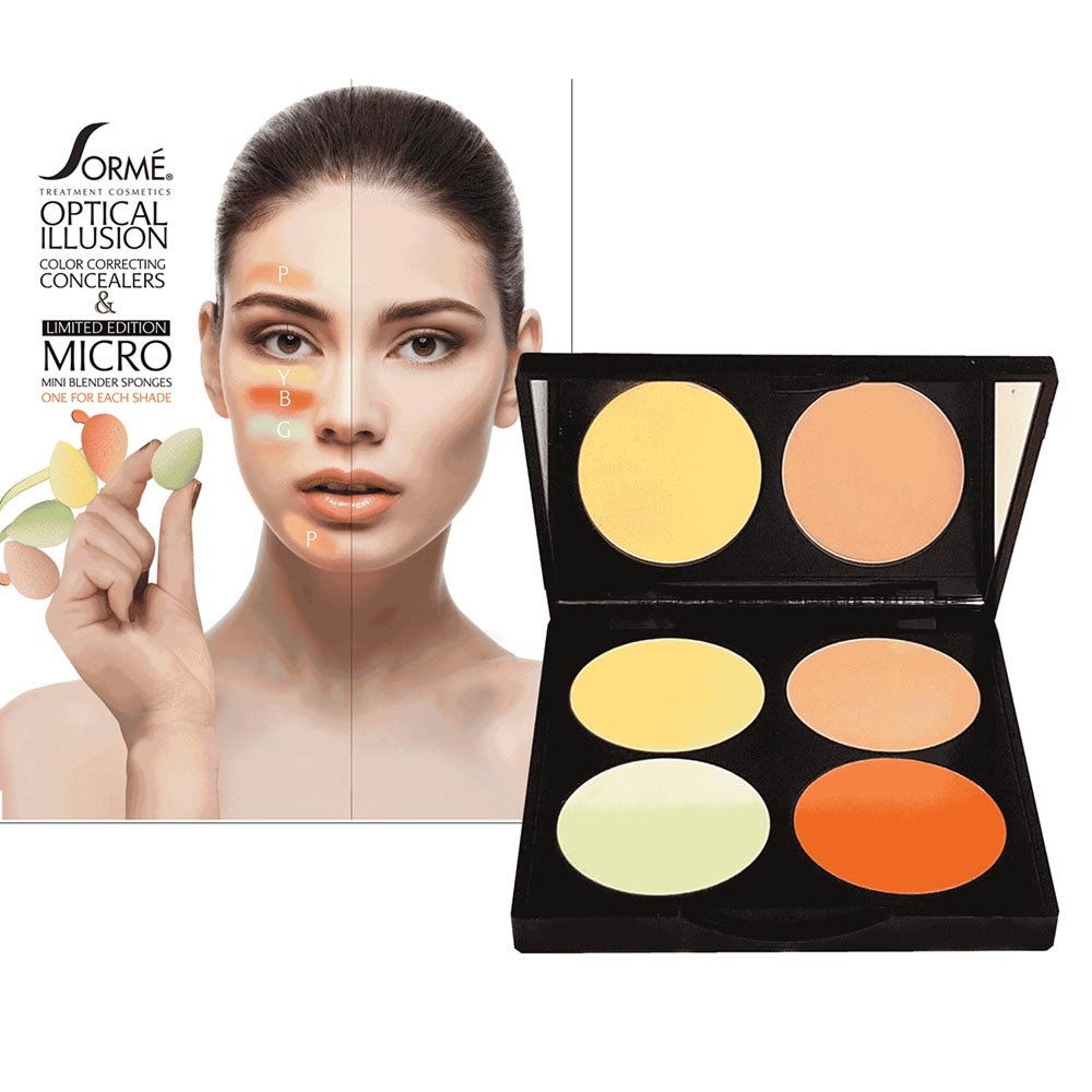 Sorme Treatment Cosmetics Optical Illusion Color Correcting Palette