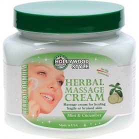 Hollywood Style Facial Herbal Massage Cream 20oz 75560