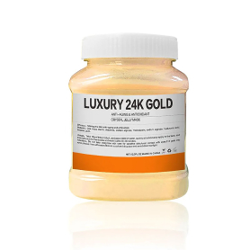 Hydrating Luxury 24K Gold Crystal Jelly Mask Powder 350g3389