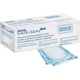 Medicom Self Sealing Sterilization Pouches 3.5" x 5.25'