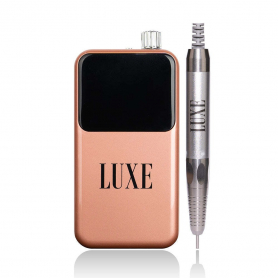 Luxe Hybrid Brushless Nail Drill Portable&Desktop Rose Gold