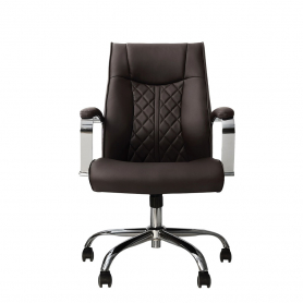 J&A Monaco Customer Chair - Chocolate - Medium Piston