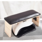 Table Manicure Arm Rests Leather Hand Pillow Black 02014