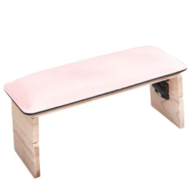 Table Manicure Arm Rests Leather Hand Pillow Pink 02015