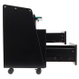 J&A Pedi Cart Black