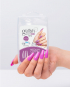 Gelish Clear Soft Gel Tips Medium Coffin 110 Tips 1270006