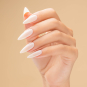 Entity Soft Gel Tips Medium Stiletto 360CT Nude 5600020