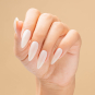 Entity Soft Gel Tips Medium Stiletto 360CT Nude 5600020