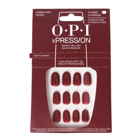 OPI xPRESS/ON Press On Nails Tips Linger Over Coffee ANL53S