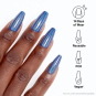 OPI xPRESS/ON Press On Nails Tips Effect - Blue-Gie AN006L