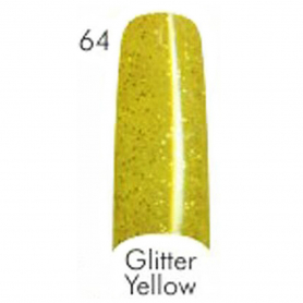 Lamour Color Tips Glitter Yellow 110-64