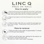 Linc Q Press on Nails Tips #01 Short 00001