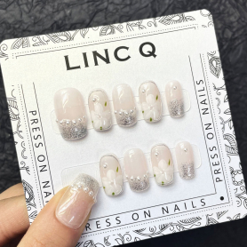 Linc Q Press on Nails Tips #41 Short 00041