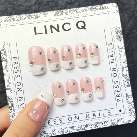 Linc Q Press on Nails Tips #52 Short 00052